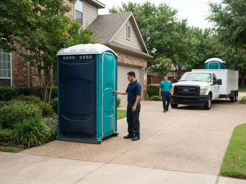 Trailer Portable Toilet in McKinney, TX